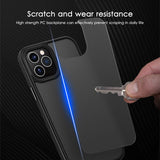 Matte Shockproof Armor Soft Bumper Translucent Hard PC Case For iPhone 12 11 Series
