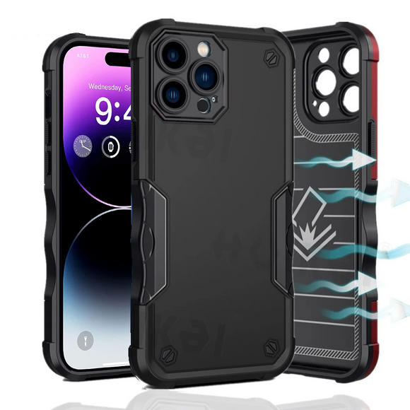 Light-Armor Shockproof Rugged Drop Case For iPhone 14 13 12 series