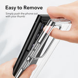 Luxury Tempered Glass Clear Ultra Thin Case for 2020 Samsung Galaxy Note 20
