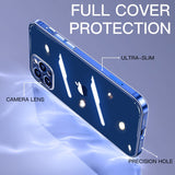 Ultra Thin Soft Silicone Clear Phone Case For iPhone 12 Series