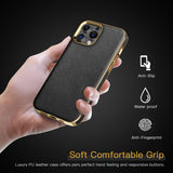 Premium Leather Slim Case for iPhone 13 12 Series