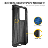 PU Leather Vanpi Double Anti Slip Hand Grip Case for Galaxy S21 Series