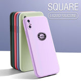 Original Official Full Protection Silicone Case for iPhone 13 12 Series