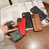 Magnetic Wrist Strap Leather Cases for iPhone 13 12 11 Pro Max 12 Pro 11 Pro Max