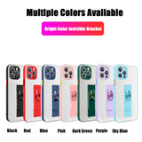 Luxury Armor Magnetic Metal Ring Holder Stand Case For iPhone 12 11 Pro Max