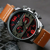 Unique Business Luxury Sport Quartz Wristwatch Water Resistant