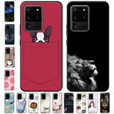Lovely Cartoon Soft Silicone Case For Samsung Galaxy S20 Series