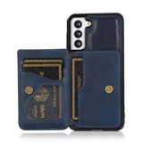 Leather Flip Wallet Magnetic Case For Samsung Galaxy S21 S20 Series
