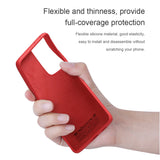 Flex Pure Liquid Smooth Silicone Back Cover Case for Samsung Galaxy S21 Series