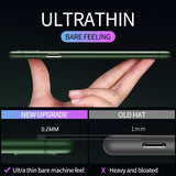 0.2mm Ultra Thin Transparent Matte Case For iPhone 12 & 11 Series