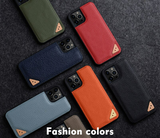 Premium Leather Business Case for iPhone 13 12 series
