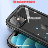 Full Body Shockproof Protect Screen Cases With Hand Strap Waterproof Case For iPhone 12 Series
