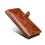 Genuine Leather Protective Wallet Flip Phone Case for Samsung Galaxy S20 Series & Note 20 Series