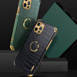 Genuine Leather Personalized Phone Case for iPhone 12 11 Series