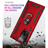 Shockproof Case with Ring Stand Back Cover for Samsung Note 20 & S20 Series