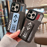 Luxury Magnetic Holder Stand Silicone Leather Shockproof Phone Case For iPhone 13 12 11 Pro Max