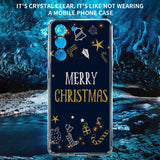 Merry Christmas Transparent Case for Samsung Galaxy S21 S20 Note 20 Series