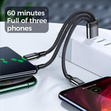 Micro USB Type C 3 in 1 USB Cable