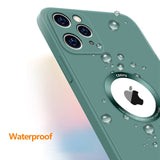 New High Quality Skin Feel Liquid Silicone Case Lens Protection for iPhone 12 11 Series