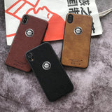 Ultra Slim Leather Case for iPhone 13 12 Series