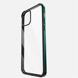 Luxury Transparent Metal Frame Nano Glass Case for iPhone 12 11 Series