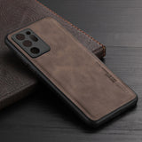 Soft TPU Silicone Leather Case For Samsung Galaxy Note 20 Series