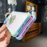 Stylish Anti fall Wrist Strap Phone Case For iPhone 12 11 Series