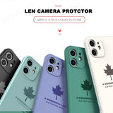 Luxury Camera Protection Liquid Silicone Waterproof Phone Case For Apple iPhone 11