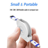 Retractable USB Type-C Cable Charger