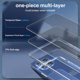 Luxury Ultra-thin Tempered Glass Case For iPhone 12 Series