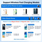 15W Qi Magnetic Wireless Car Charger Phone Holder