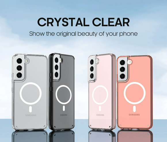 MagSafe Crystal Clear Case for Samsung Galaxy S22 Ultra Plus