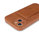 Luxury Leather Kickstand Wallet Case for iPhone 13 12 11 Pro Max