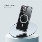 Transparent Magnetic Case for iPhone 14 series