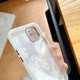 Fashion Dragon Pattern Lens Protection Soft Silicon Phone Case For iPhone 12 11 Series