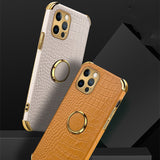 Genuine Leather Personalized Phone Case for iPhone 12 11 Series