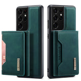 2021 Luxury Magnetic Removable Wallet Leather Case for Samsung Galaxy S21 Series