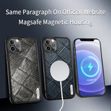 Magsafe Wireless Charging Leather Magnectic Case For iPhone 12 Series