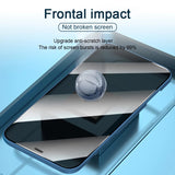 360 All Inclusive Front Privacy Tempered Glass Case for iPhone 13 12 Pro Max Mini