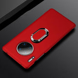 Magnetic Car Holder Case Finger Ring Holder Matte Soft Cover for Huawei Mate 30 Pro 30 20