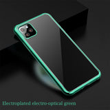 7 Color Electroplated Anti Knock Back Case For iPhone 11 Pro Max