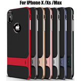 Shockproof Rugged Hybrid KickStand Cover for iPhone 11 Pro Max XR X Xs 6 6s 7 8