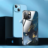 HD Tempered Glass Dragon Case for iPhone 14 series
