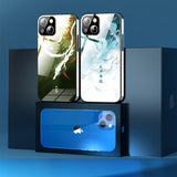 HD Tempered Glass Dragon Case for iPhone 14 series