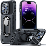 Heavy Duty Protective Case With 360° Rotatable Magnetic Stand for iPhone 14 Series