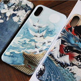 New 3D Art Case For iPhone X XS XS Max 8 7 6 Plus