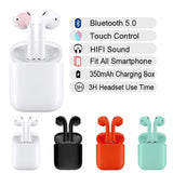 Bluetooth 5.0 Earphone Wireless Double Calls Smart Touch 3D Surround Sound