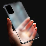 Hard Matte Transparent Slim Case With Ring Protect Back Cover Case For Samsung Galaxy Note 20 Series