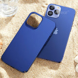 Ultra Thin Matte Hard PC Cover Camera Protection Phone Case For iPhone 12 Series