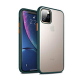 Simple Transparent Impact Resistant TPU PC Hybrid Shockproof Case for iPhone 11 Series